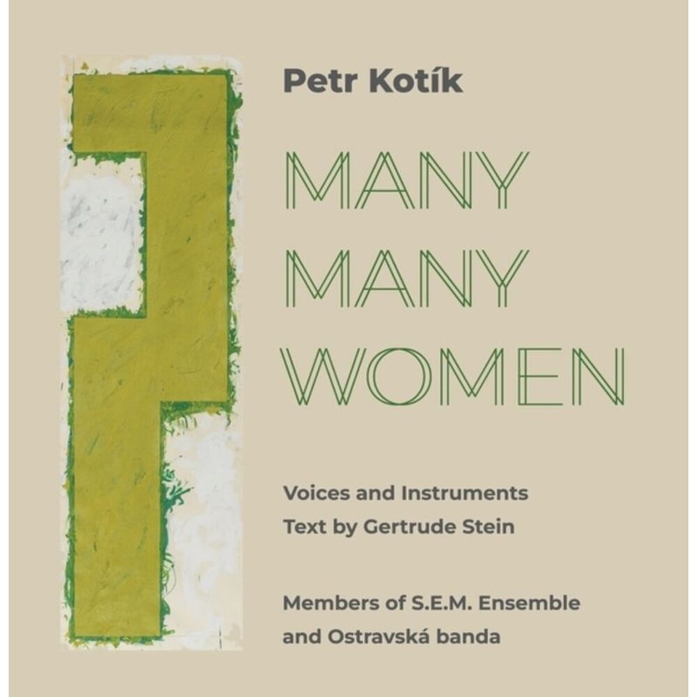 Petr Kotik - Many Many Women  CD